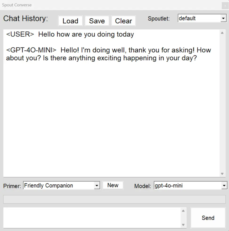 SPOUT GUI Core Module