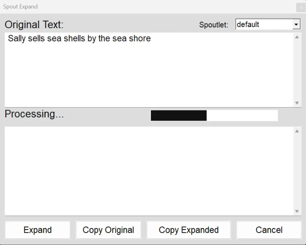 SPOUT GUI Core Module