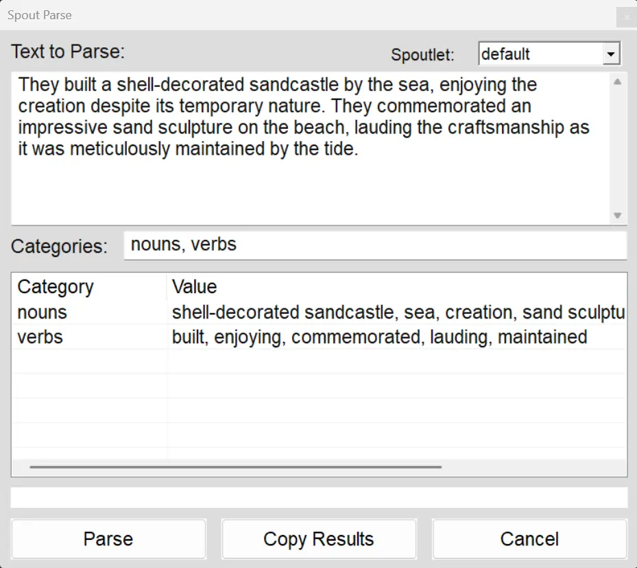 SPOUT GUI Core Module